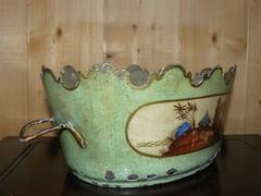 18th Century French Tole Peinte "Au Chinois"