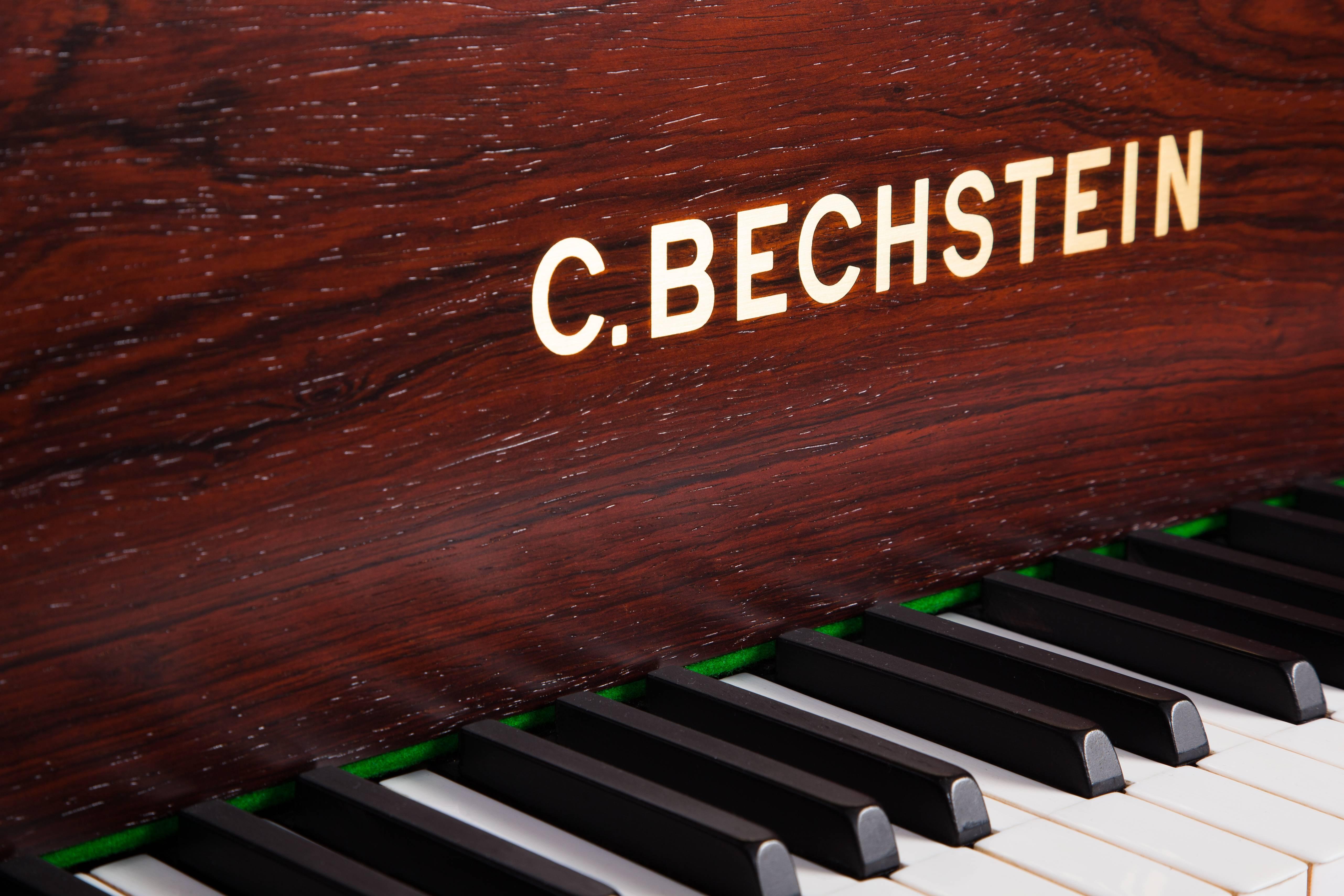 Glazed C.Bechstein ii Semi Concert Grand Piano Rosewood Three Pedals New Renner Action For Sale