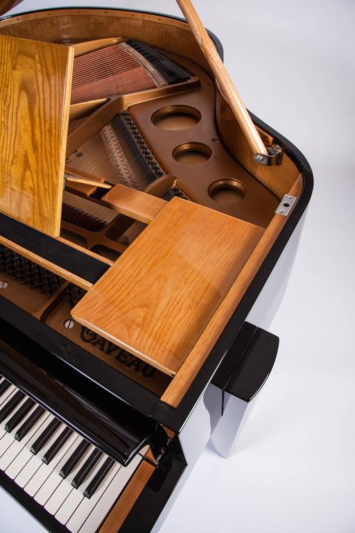 Gaveau ArtDeco Baby Grand Piano from Paris Ash Tree High Gloss/Black