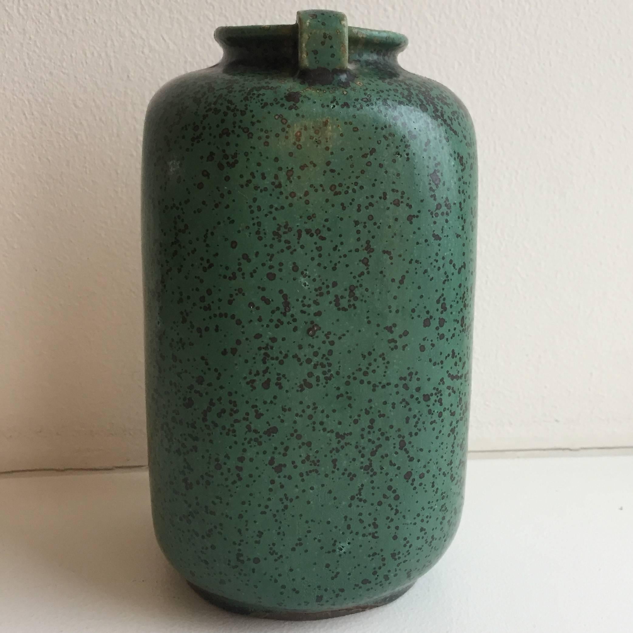 Mid-Century Modern Arne Bang Stoneware Vase, 1950s For Sale