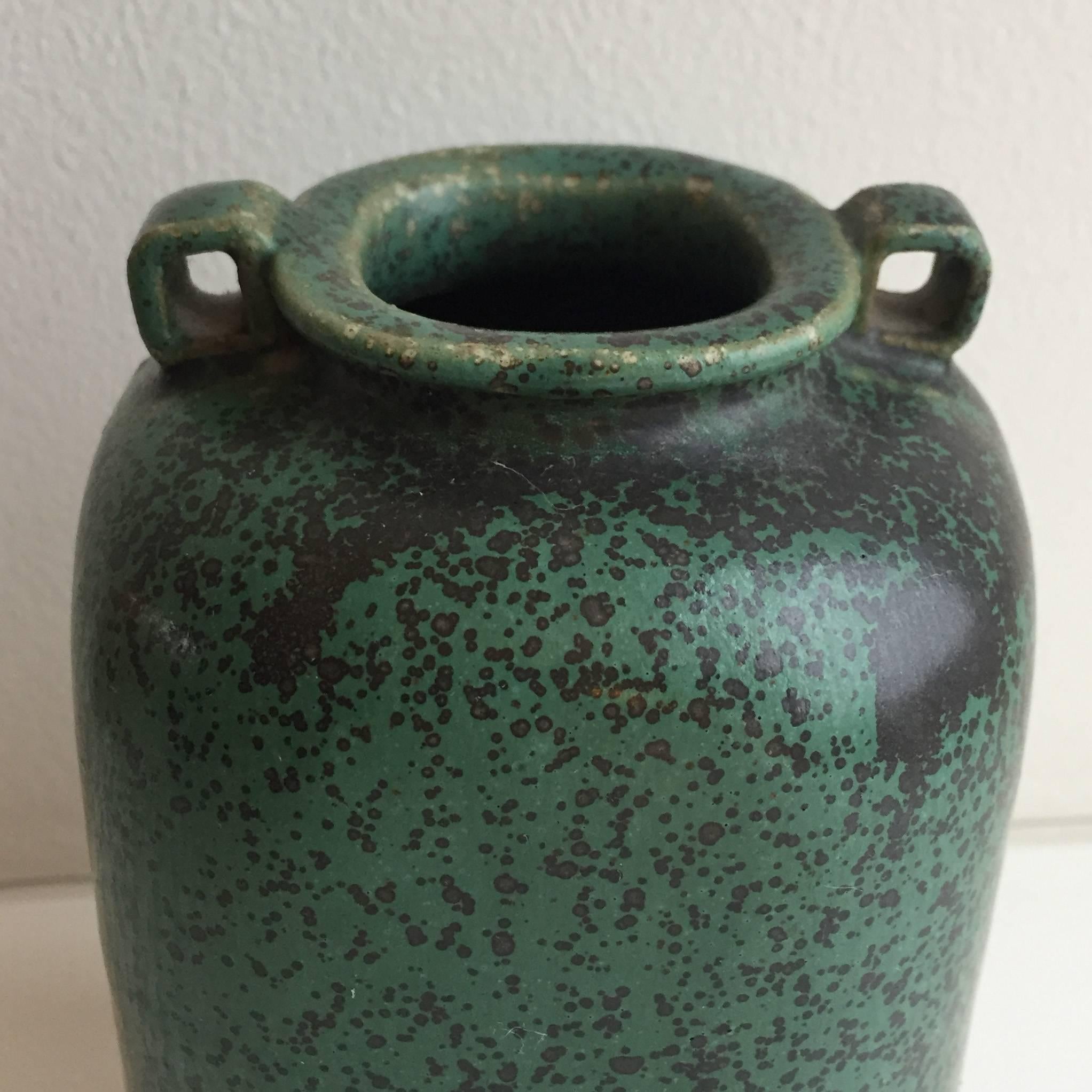 Danish Arne Bang Stoneware Vase, 1950s For Sale