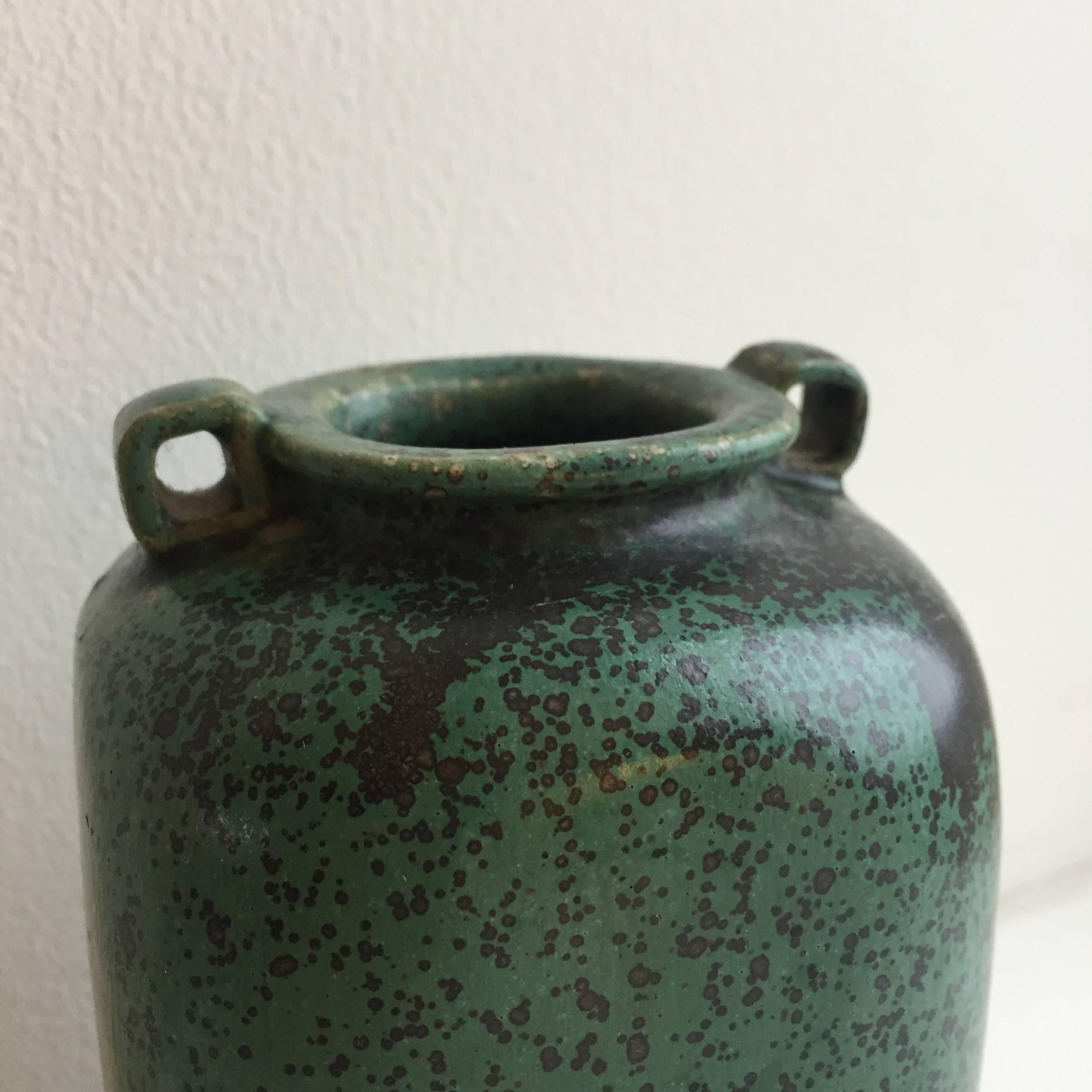 Arne Bang Stoneware Vase, 1950s In Good Condition For Sale In Copenhagen, DK