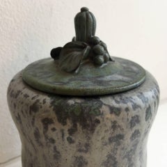 Arne Bang Stoneware Lidded jar Model 10, 1950s