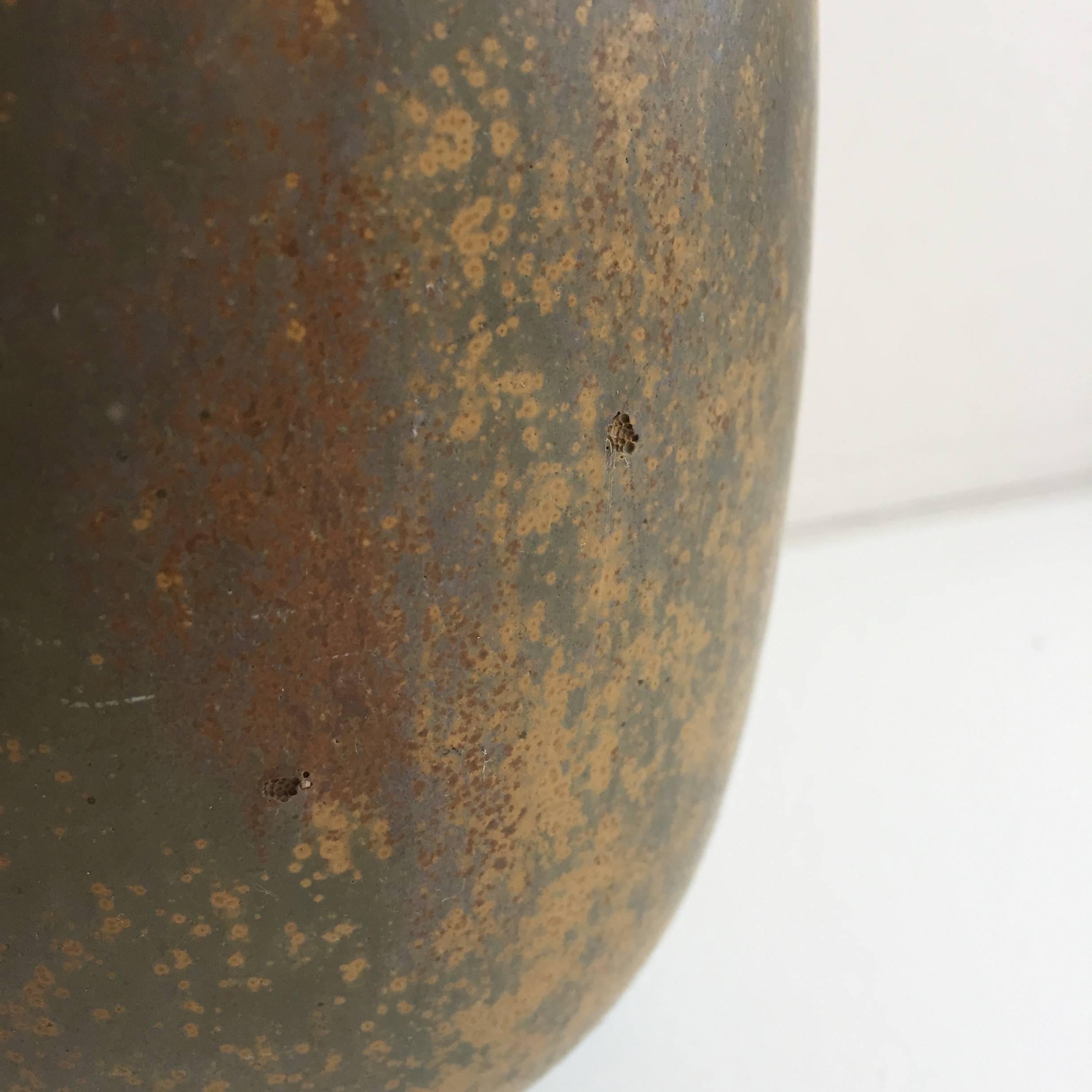 Mid-20th Century Arne Bang Stoneware Vase, 1950s For Sale