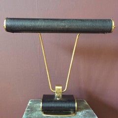 Original Art Deco Desk Lamp Design Eileen Gray, Manufacturer JUMO 1940s, France
