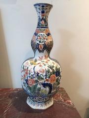 19th Century Pair of Vases France, Rouen