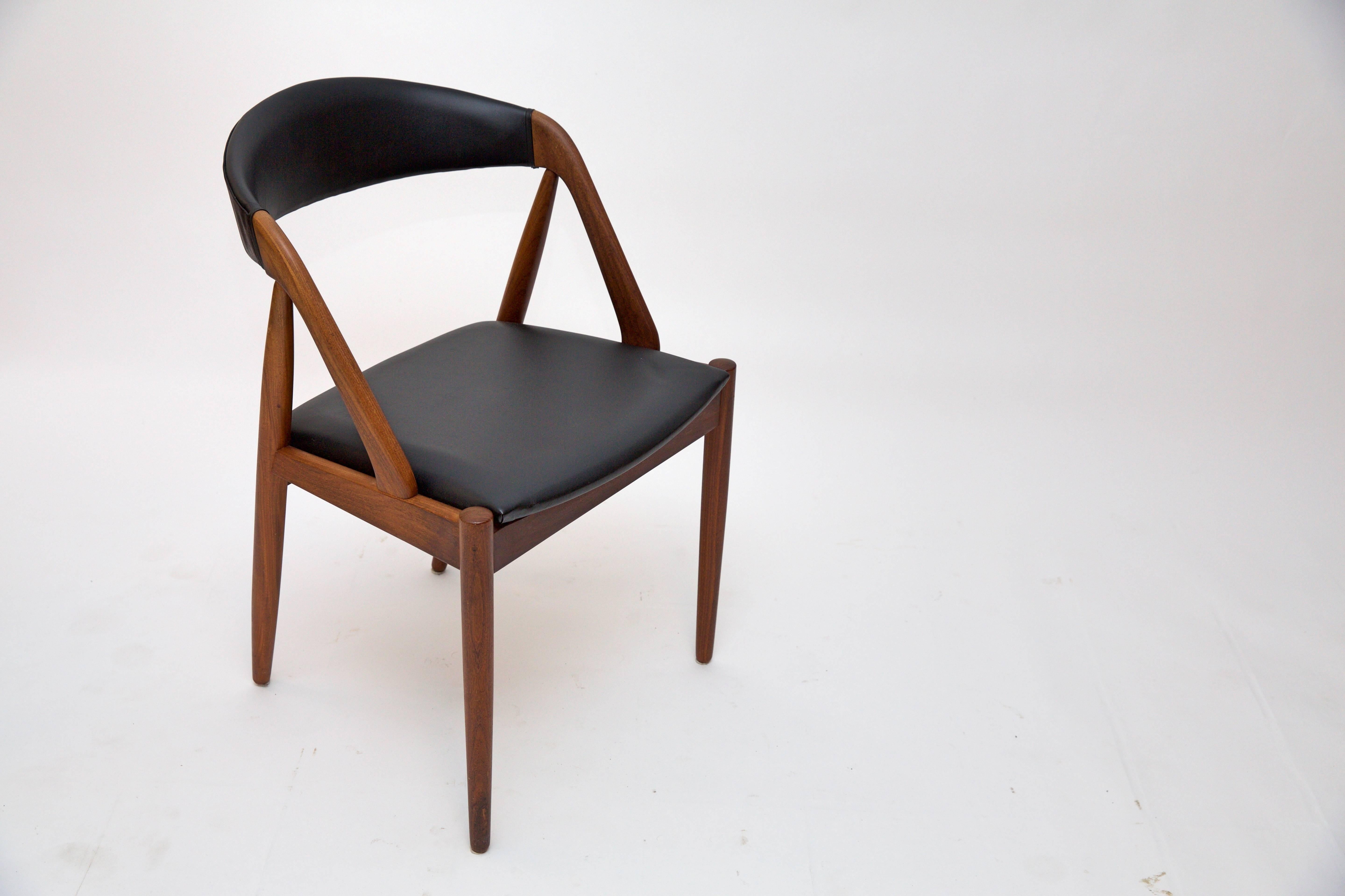 Danish Set of Four Kai Kristiansen Chairs, Model 31