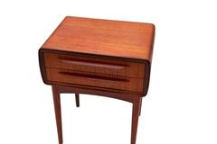 Pair of Rare Johannes Andersen Night Tables in Teak
