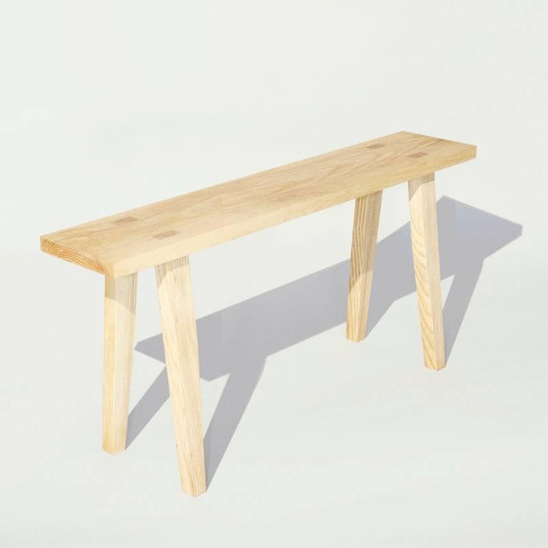 Modern Naked Bench by Dane Co. - Customizable sizes and finishes For Sale
