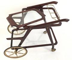 Beech Serving Cart, 1950s