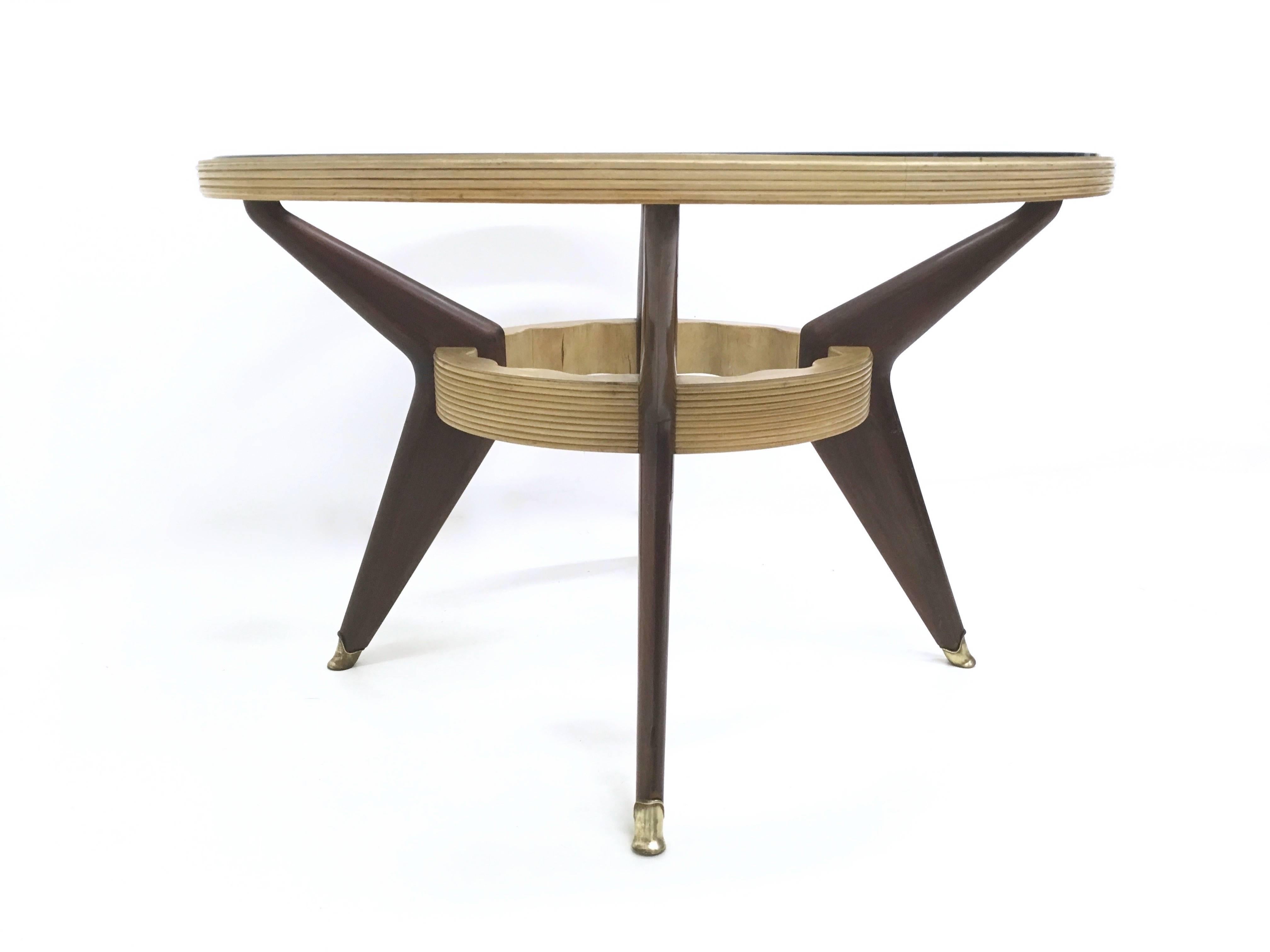 Table Ascribable to Osvaldo Borsani, 1940s In Excellent Condition In Bresso, Lombardy