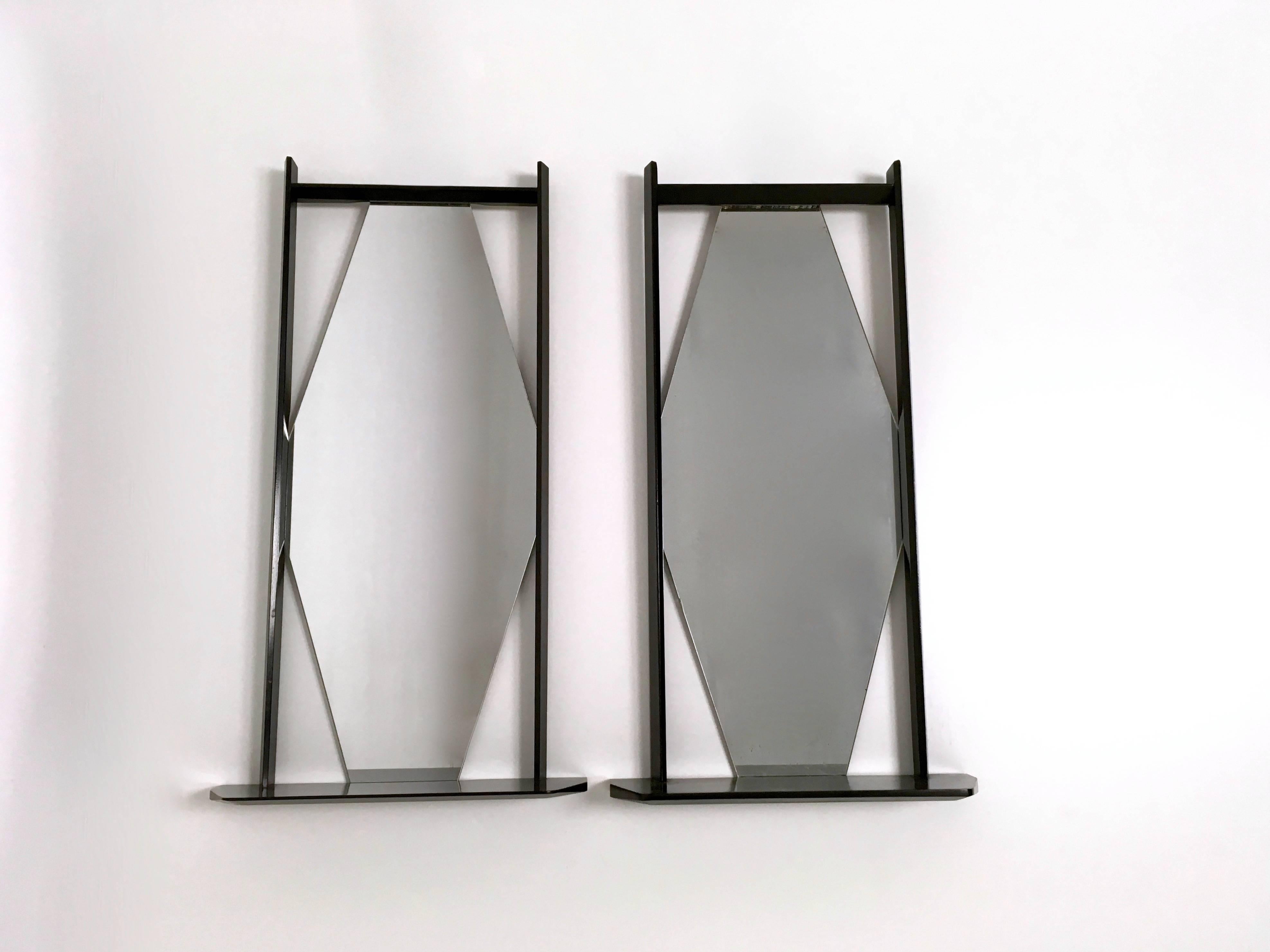 pair of wall mirrors