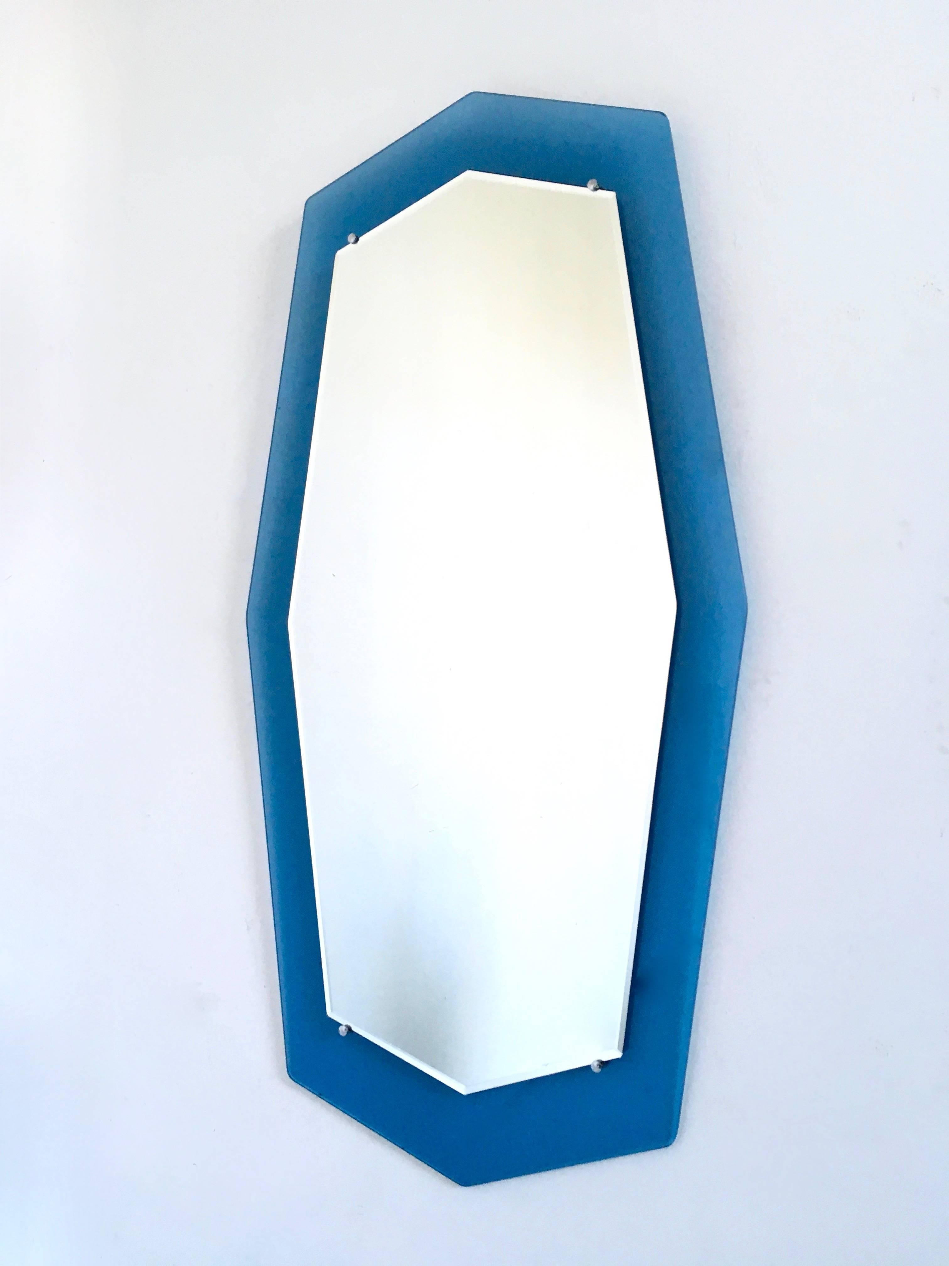 Italian Large Italo900 Mirror in 1950s Style