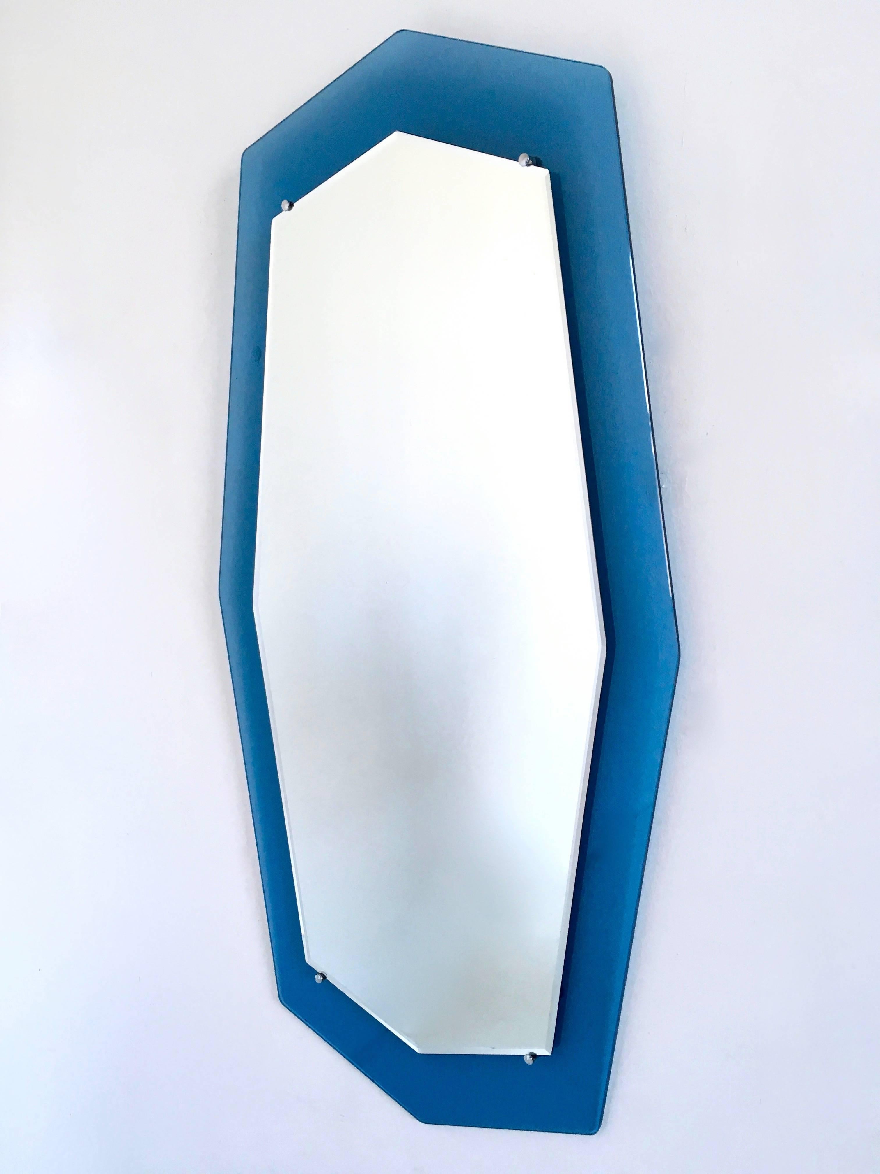 Large Italo900 Mirror in 1950s Style In Excellent Condition In Bresso, Lombardy