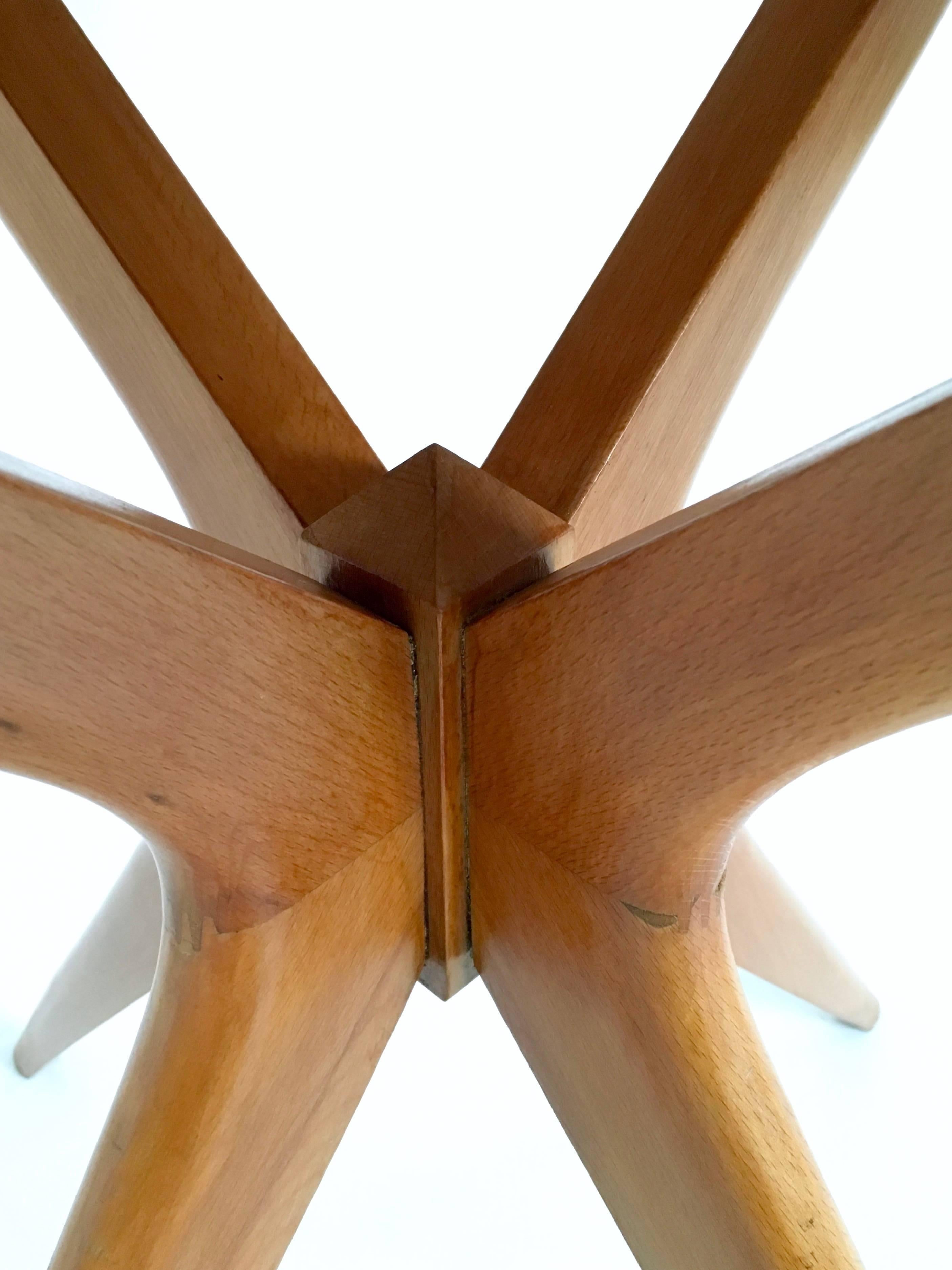 Wood Dining Table Designed by Enzio Wenk, 2012