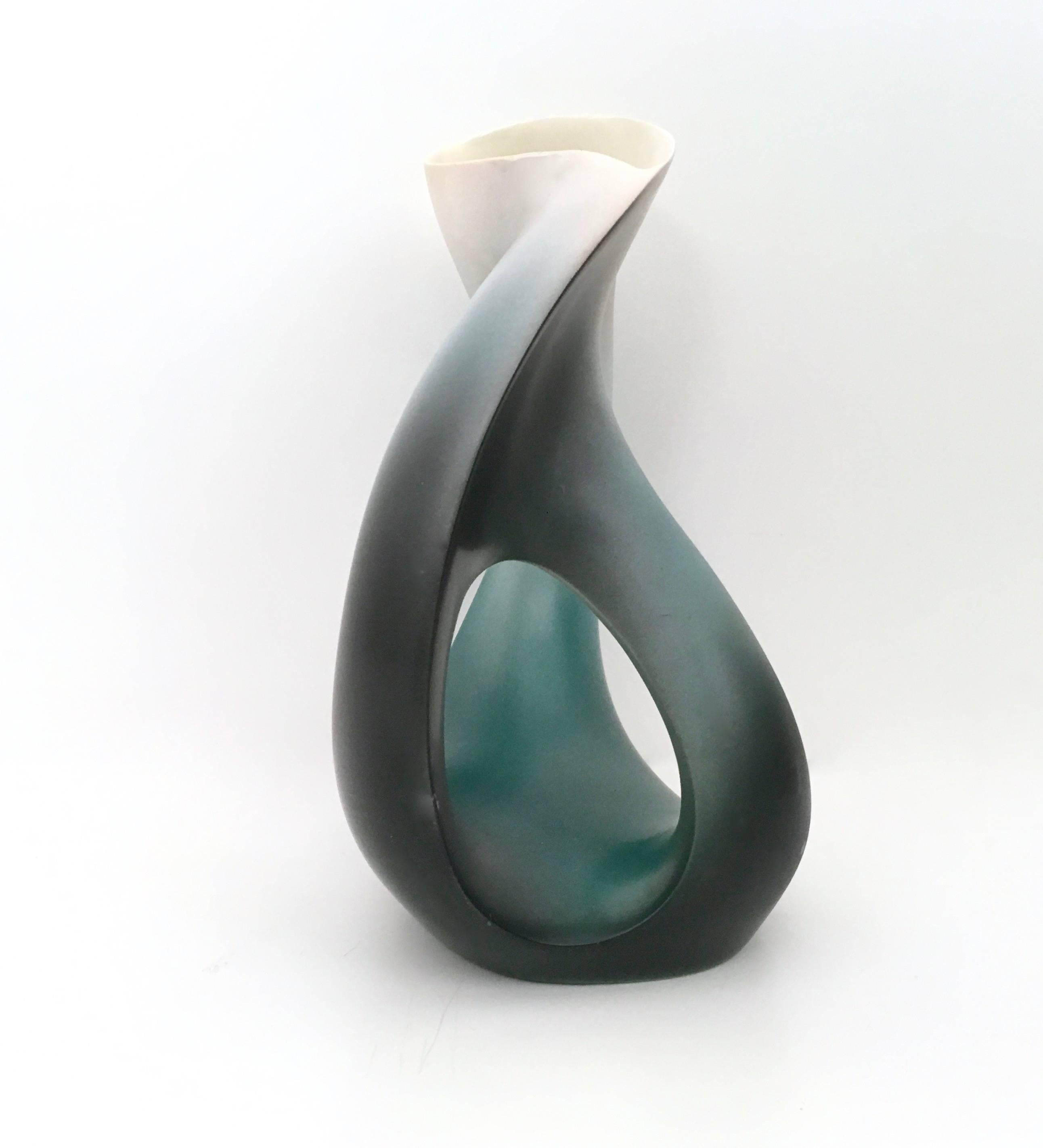 Italian Ceramic Vase by Vibi, Turin, 1950s