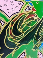 Paining "Parole Dipinte" by Enzio Wenk, 2010