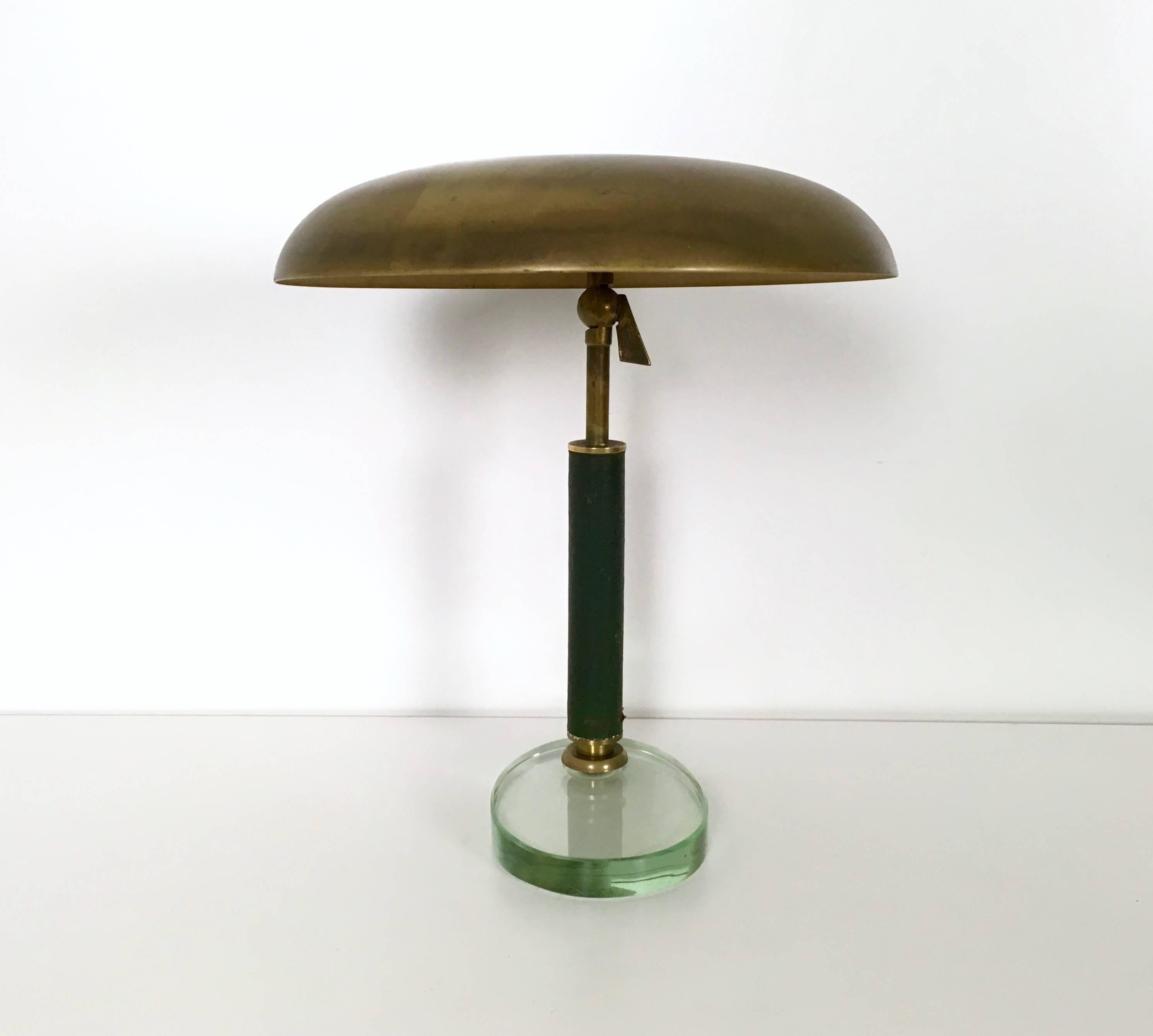Italian Table Lamp Attributed to Pietro Chiesa in the Manner of Fontana Arte, 1950s