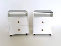 Pair of Bedside Tables by Carlo de Carli for Sormani, Italy, 1963