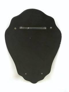 Wall Mirror with a Bronze Mirrored Frame, Italy, 1950s