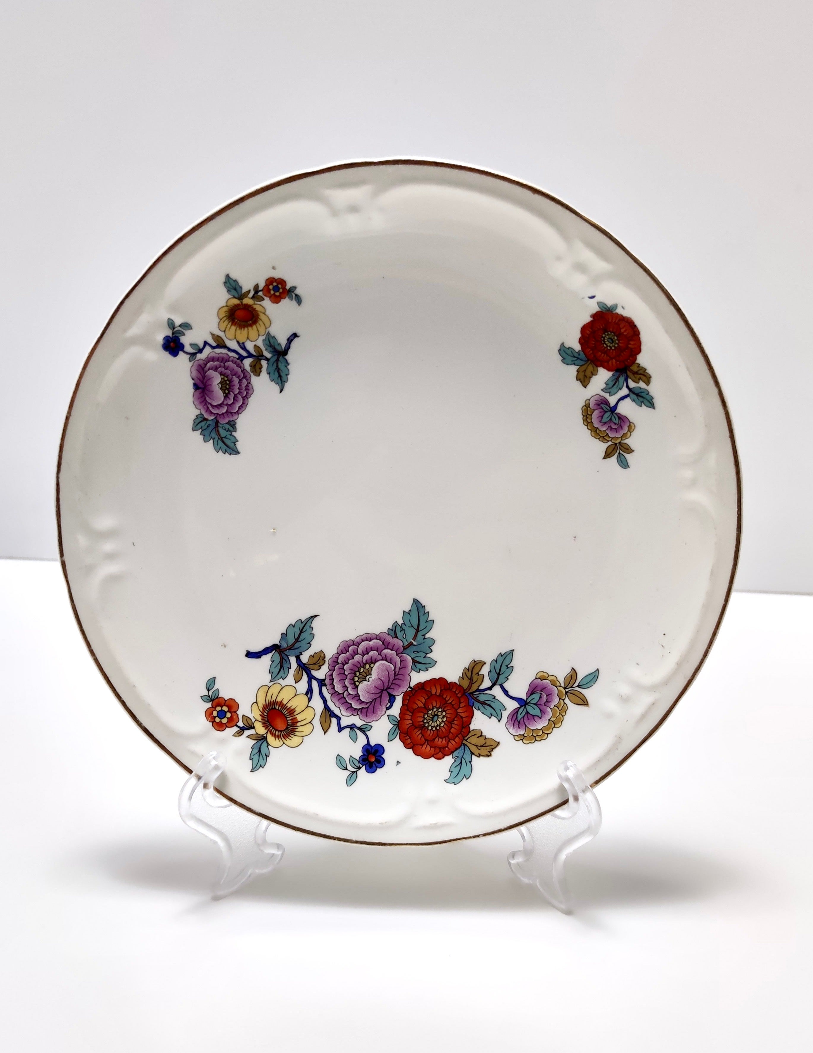 Vintage Dinner Plate by Guido Andlovitz for Laveno, Italy