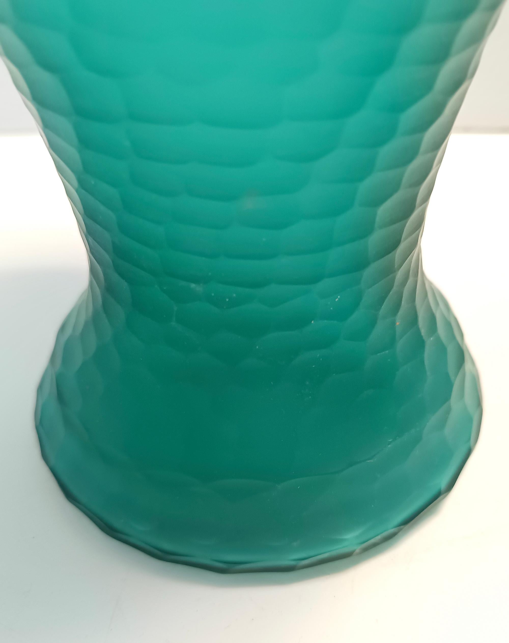 Lucidato Vaso in vetro di Murano lucido e soffiato a mano di Vetrarti, Italia in vendita