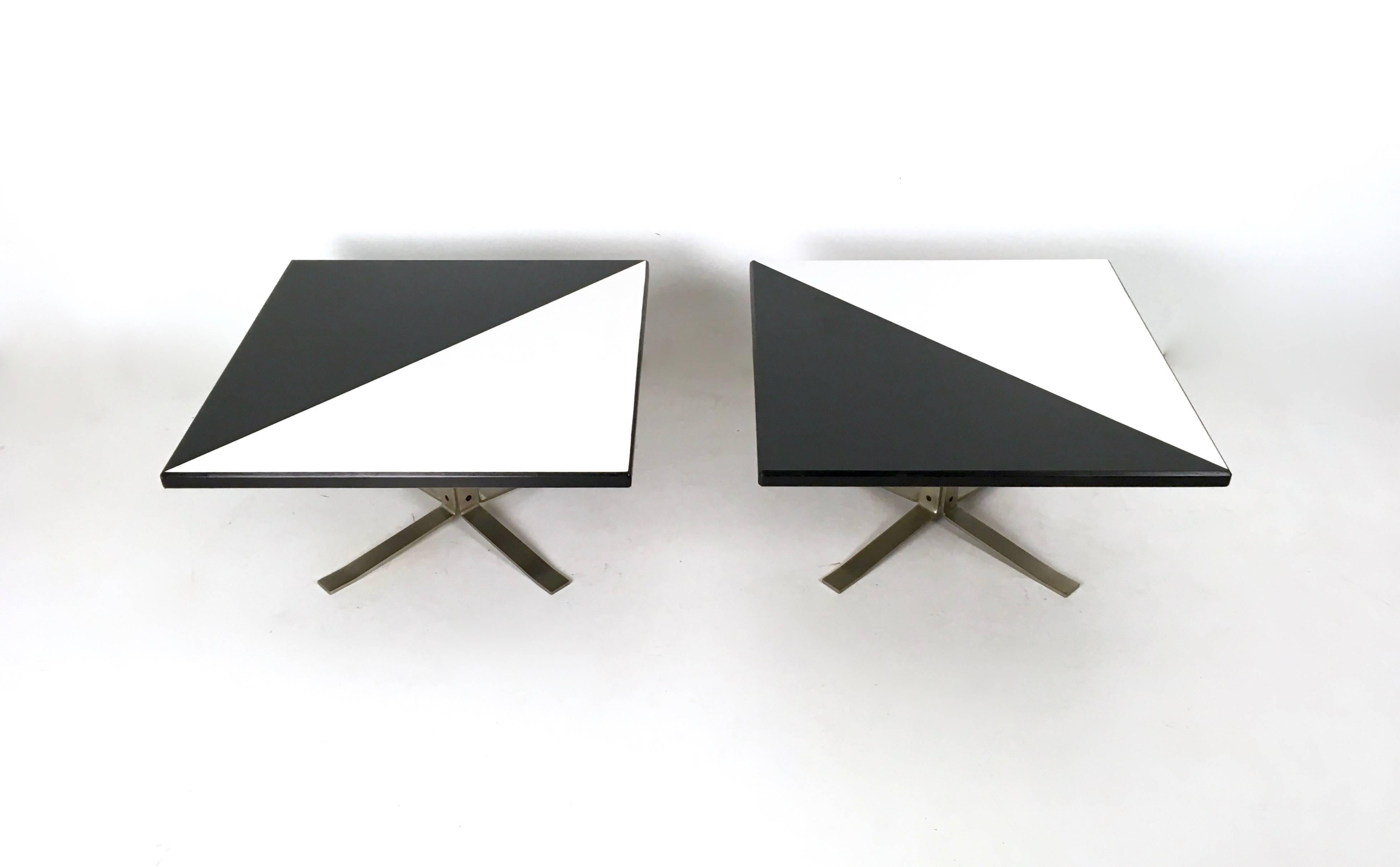 Italian Pair of Coffee Tables by Gianni Moscatelli prod. by Formanova, 1960s