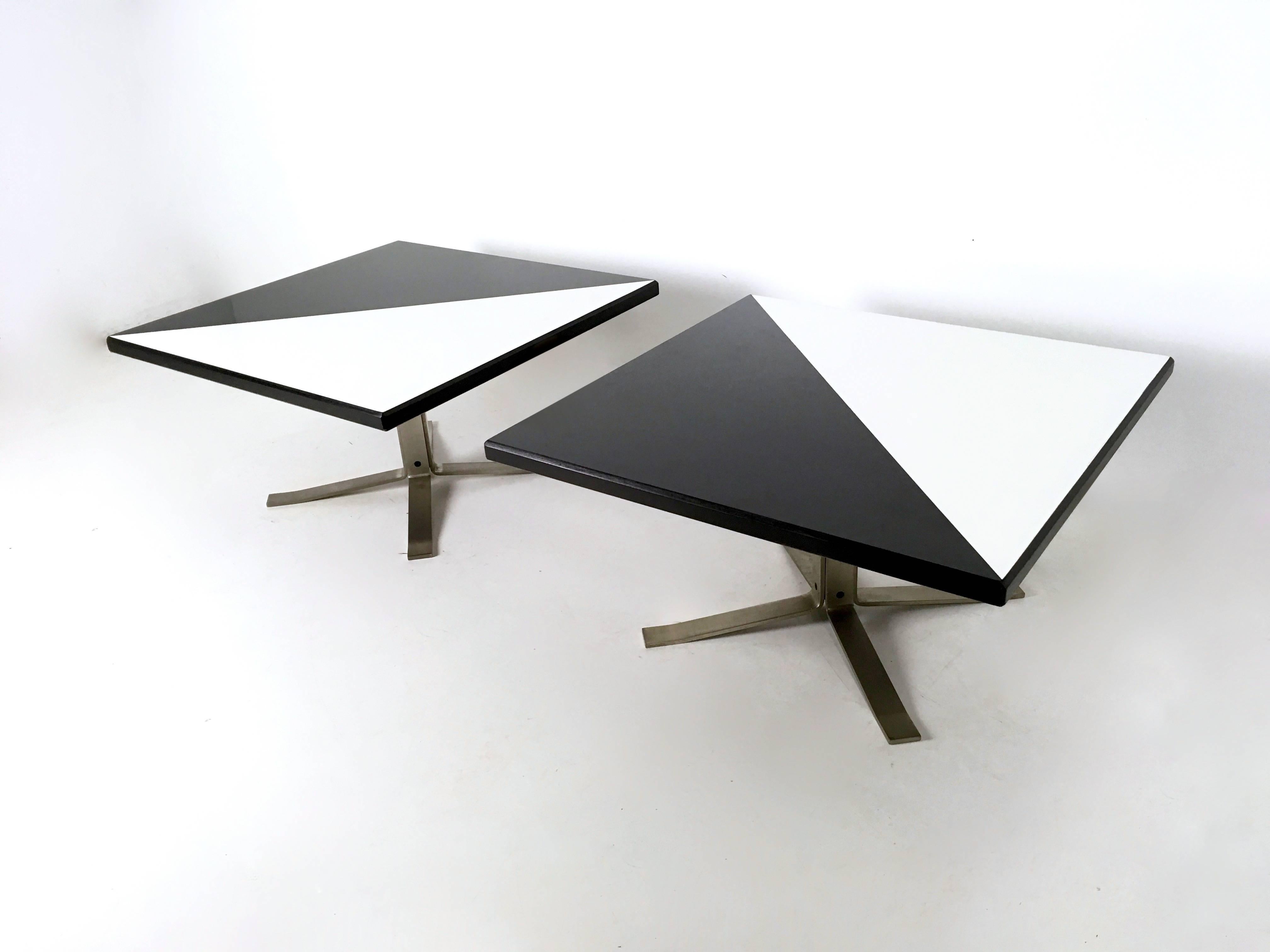 Mid-20th Century Pair of Coffee Tables by Gianni Moscatelli prod. by Formanova, 1960s
