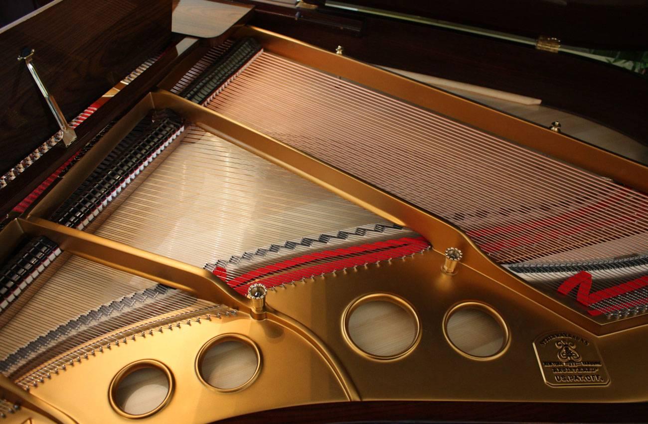 steinway model o dimensions