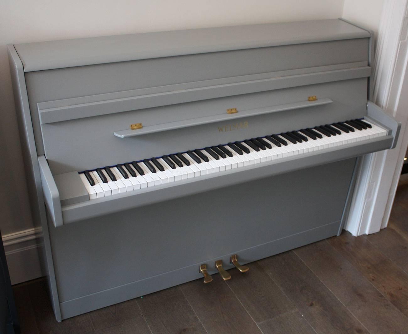 Welmar Painted Upright Piano For Sale 1