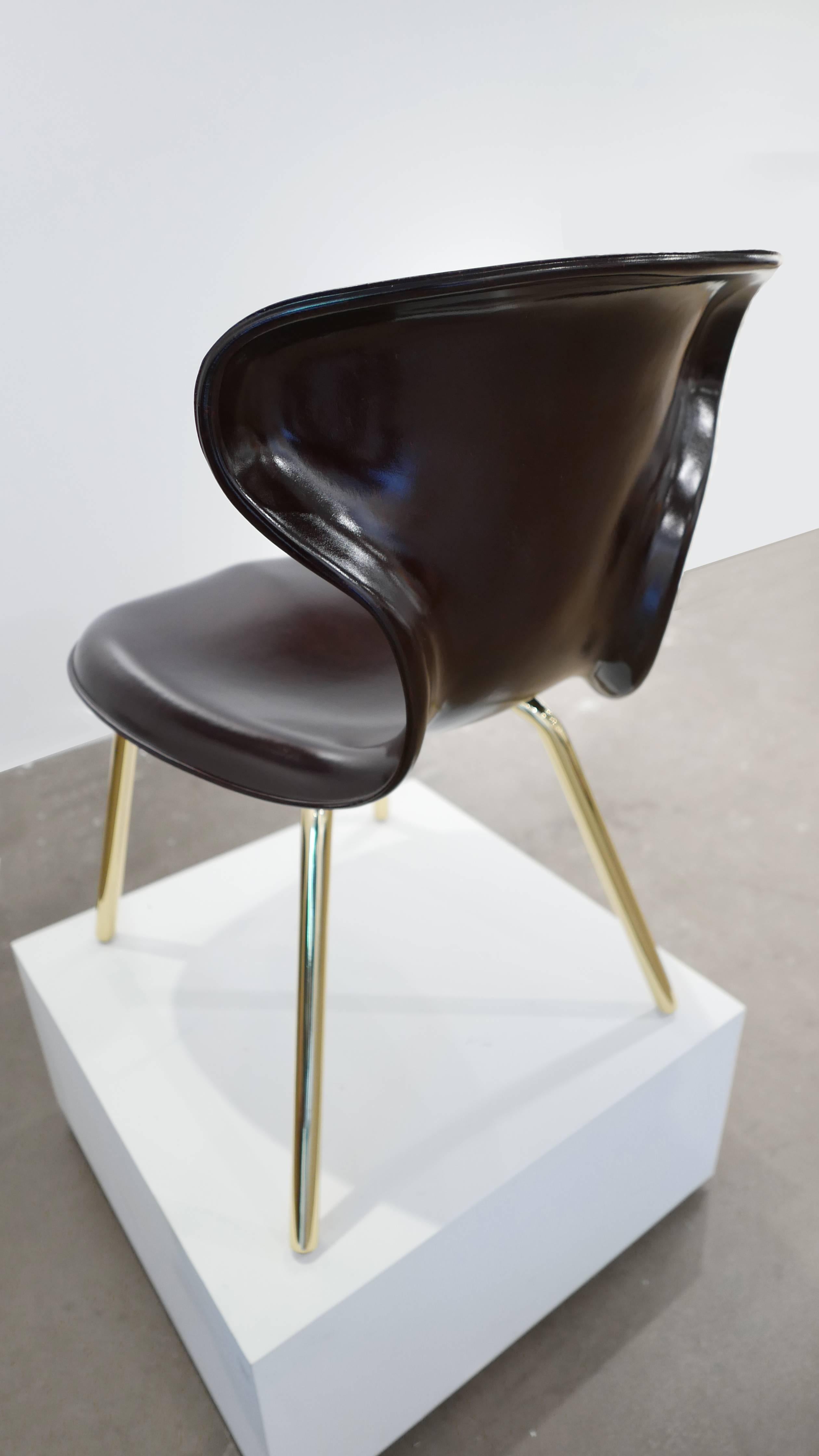 Molded Egmont Arens Fiberglass Chair For Sale