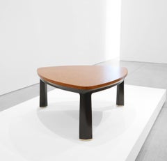 Edward Wormley Carpathian Burl Top Coffee Table, circa 1955