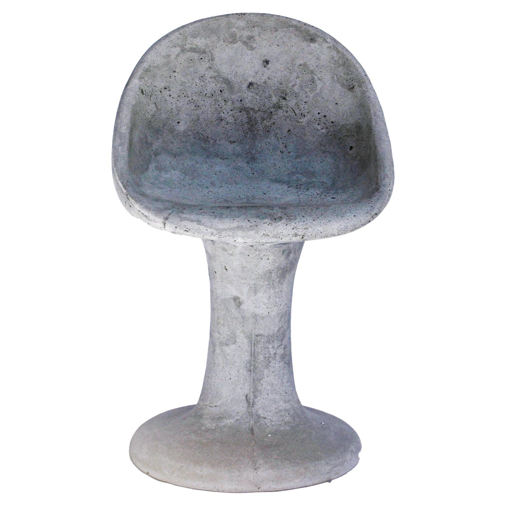 Coppia di sedie in cemento Willy Guhl