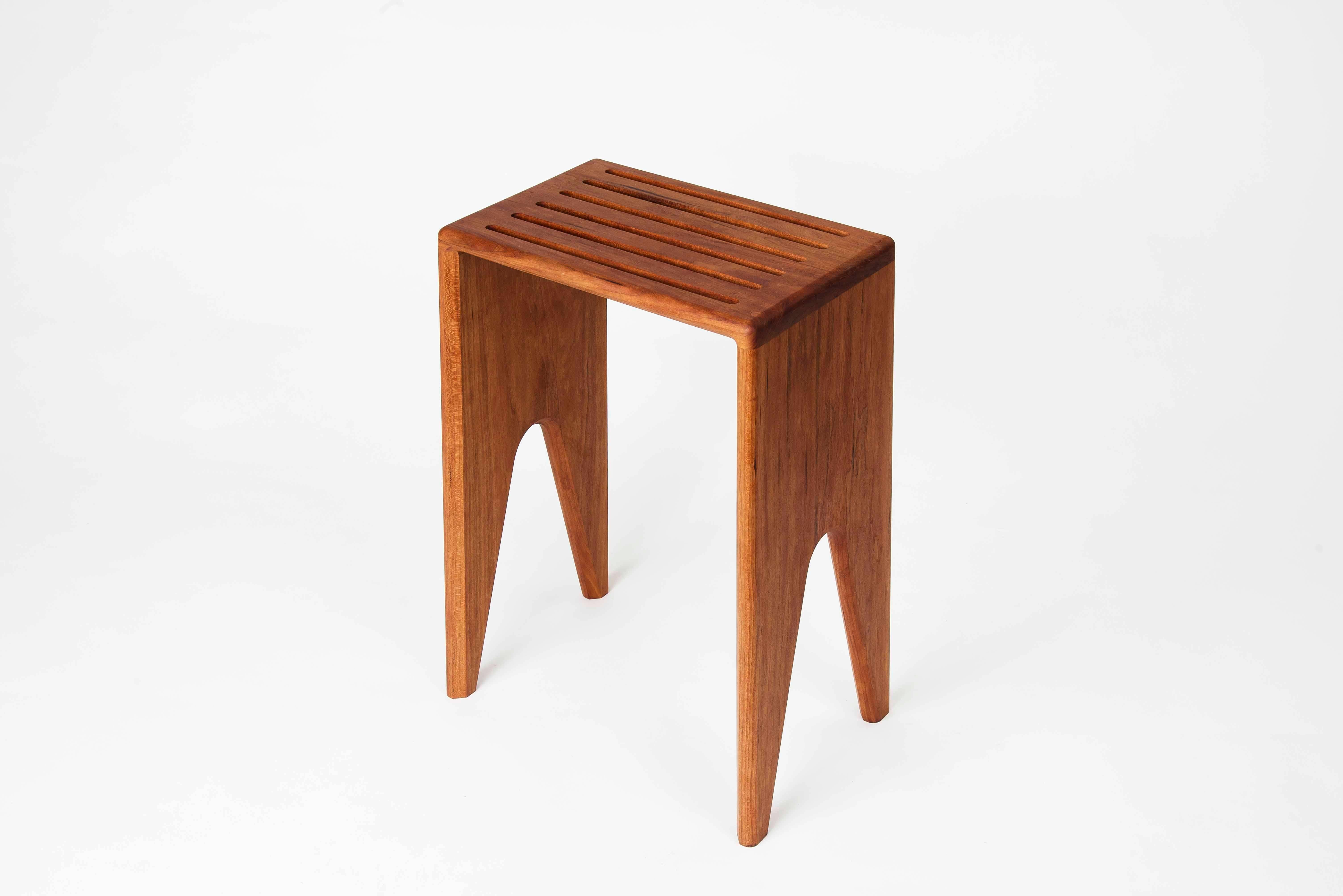 The new prop stool is strong and light, easy to move and always there when you need it. Its usefulness is inspired by the pervasive apple-box found throughout the film industry. It's perfect for spontaneous gatherings or larger than expected dinner