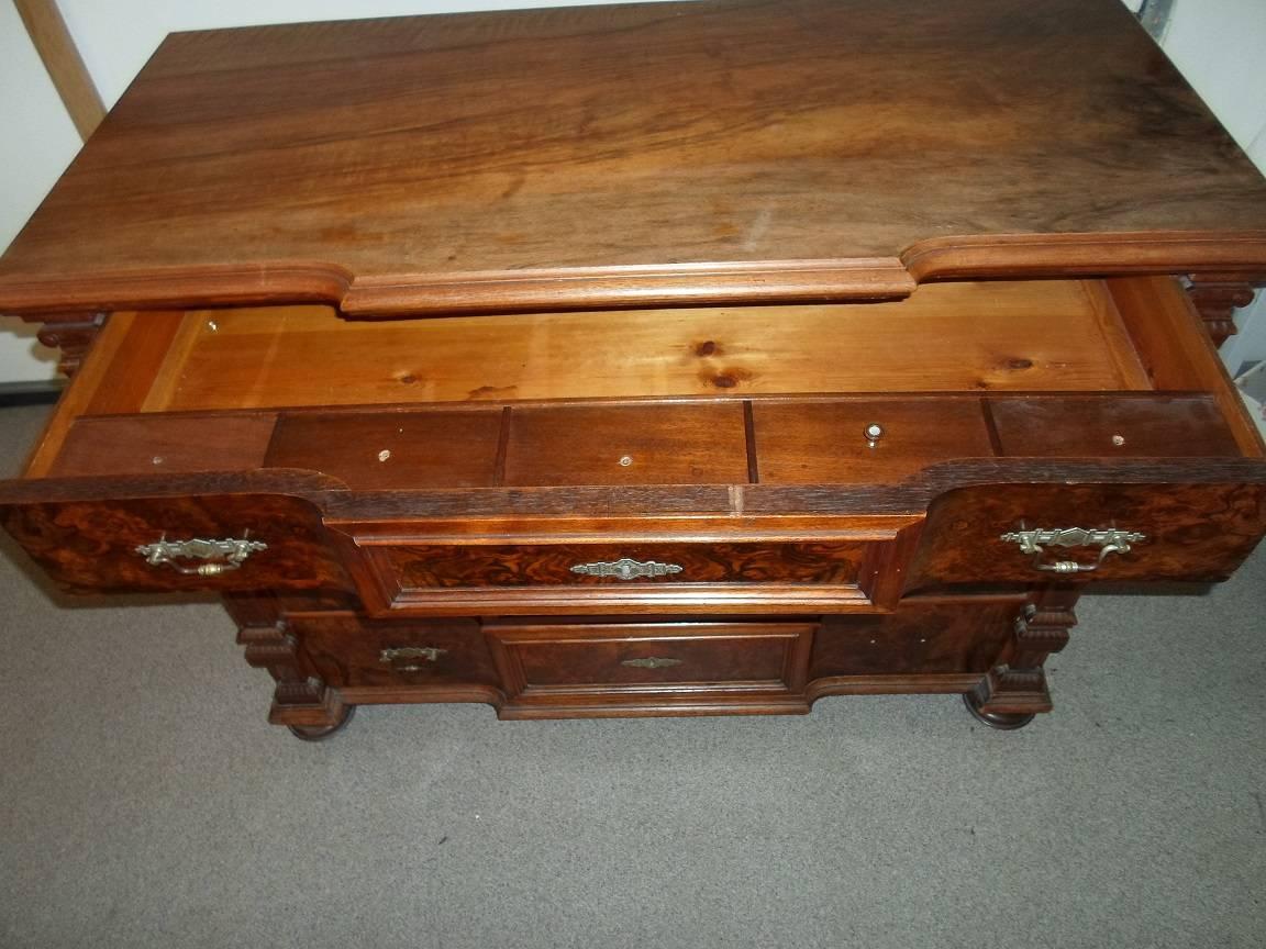 Late 19th Century Unique Dresser in Walnut from Year, 1880