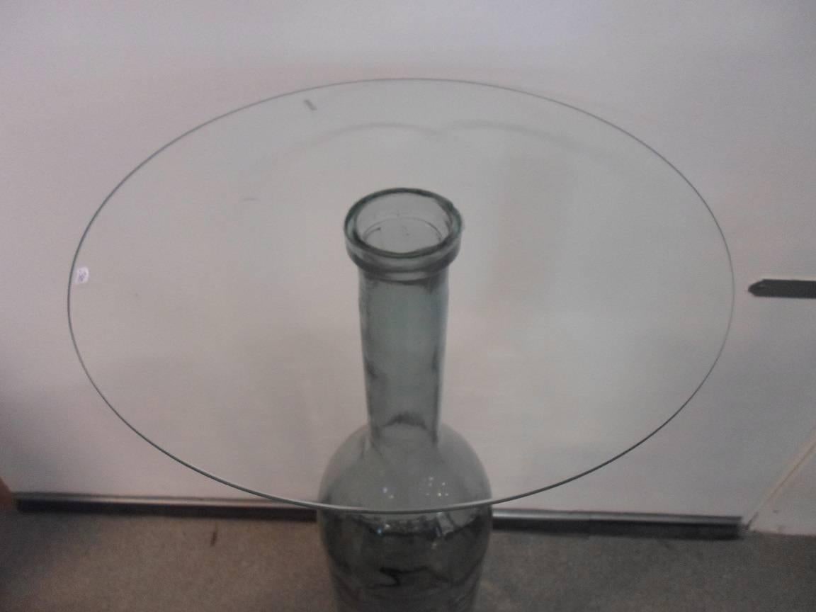 Other Designed Table Represent a Glass Bottle