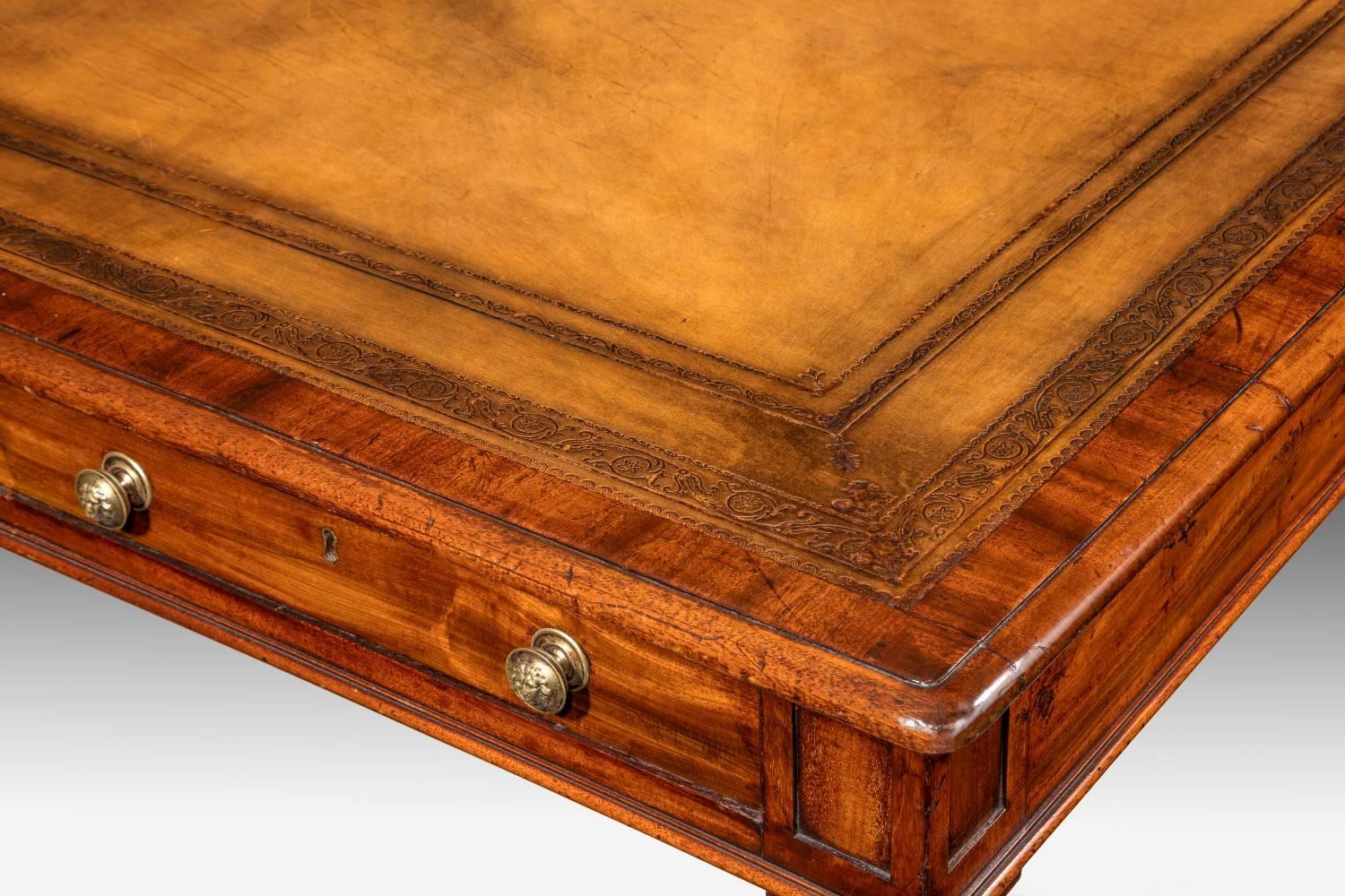English Regency Period Writing Table Attributed to Gillow