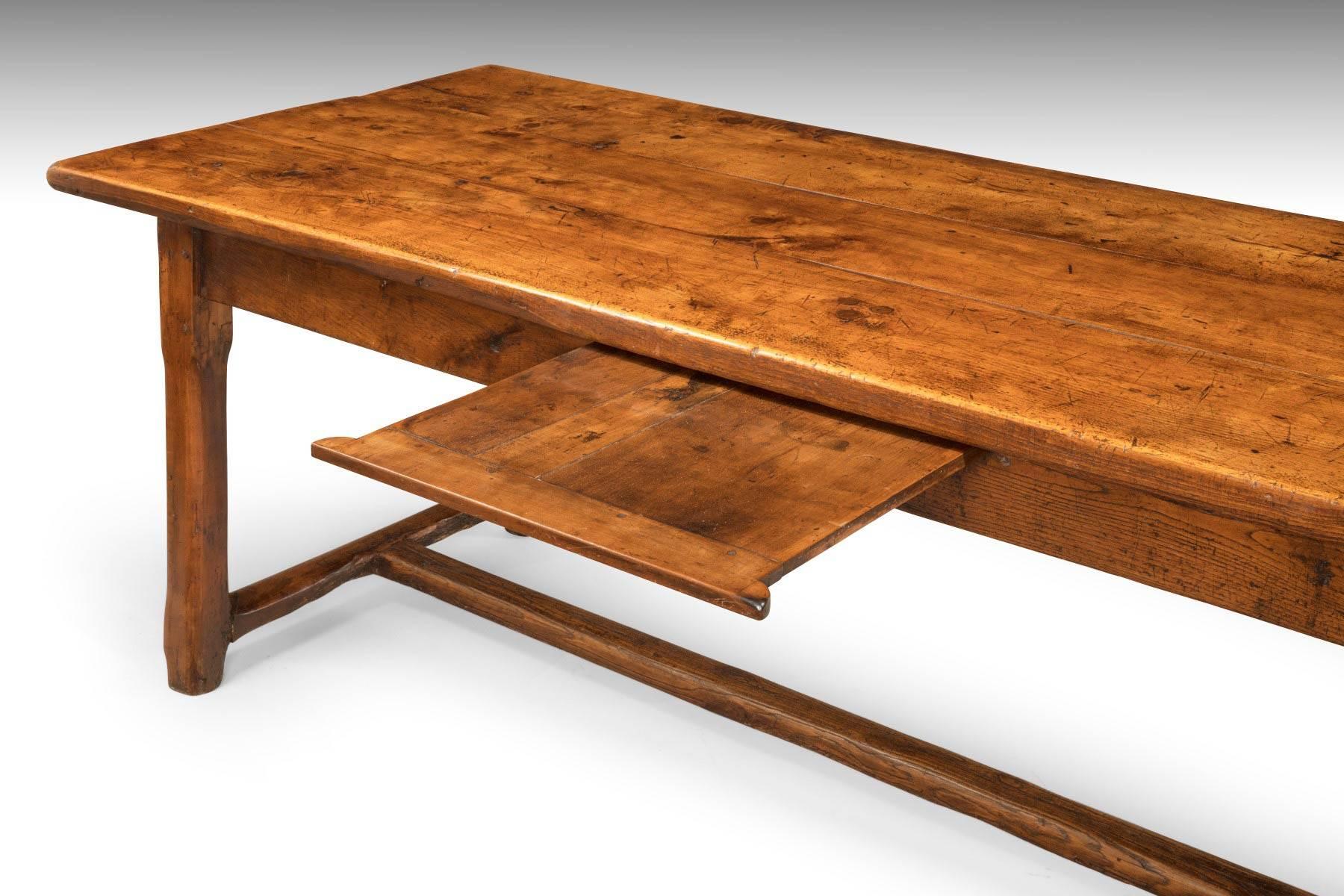 Wood Large 19th Century French Refectory Table