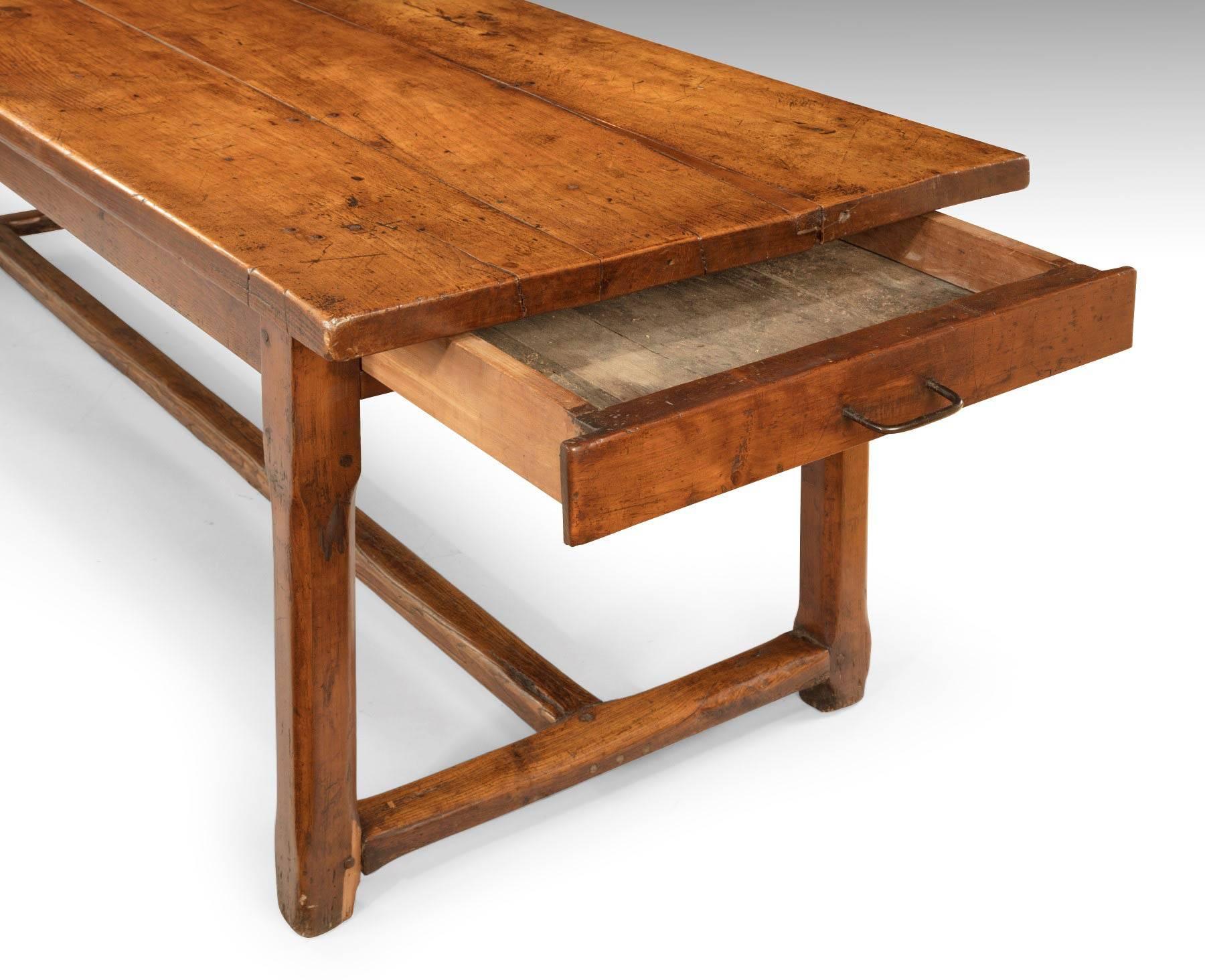 Large 19th Century French Refectory Table 1