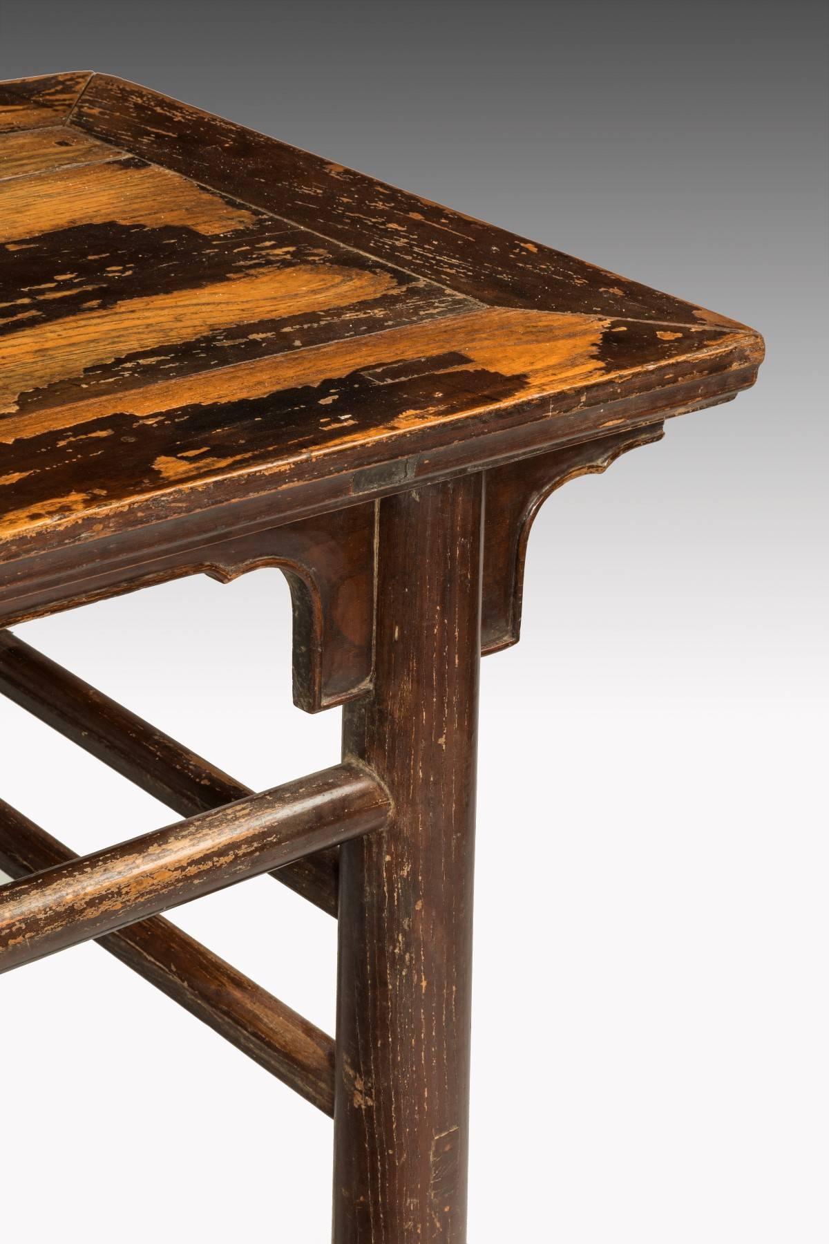 Chinese Export Pair of 19th Century Chinese Alter Tables For Sale