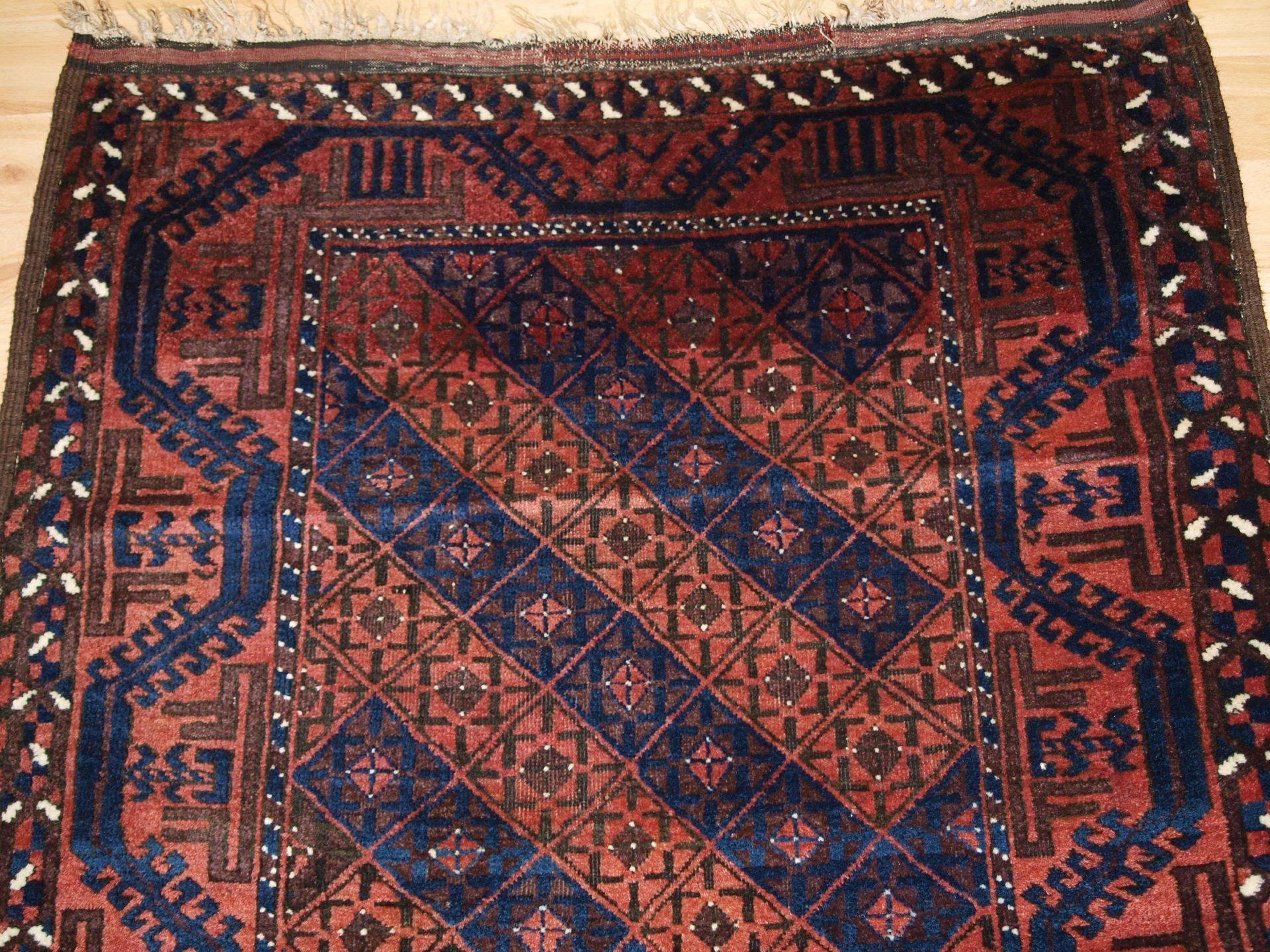 Antique Persian Baluch Rug from Eastern Persia, circa 1900 1