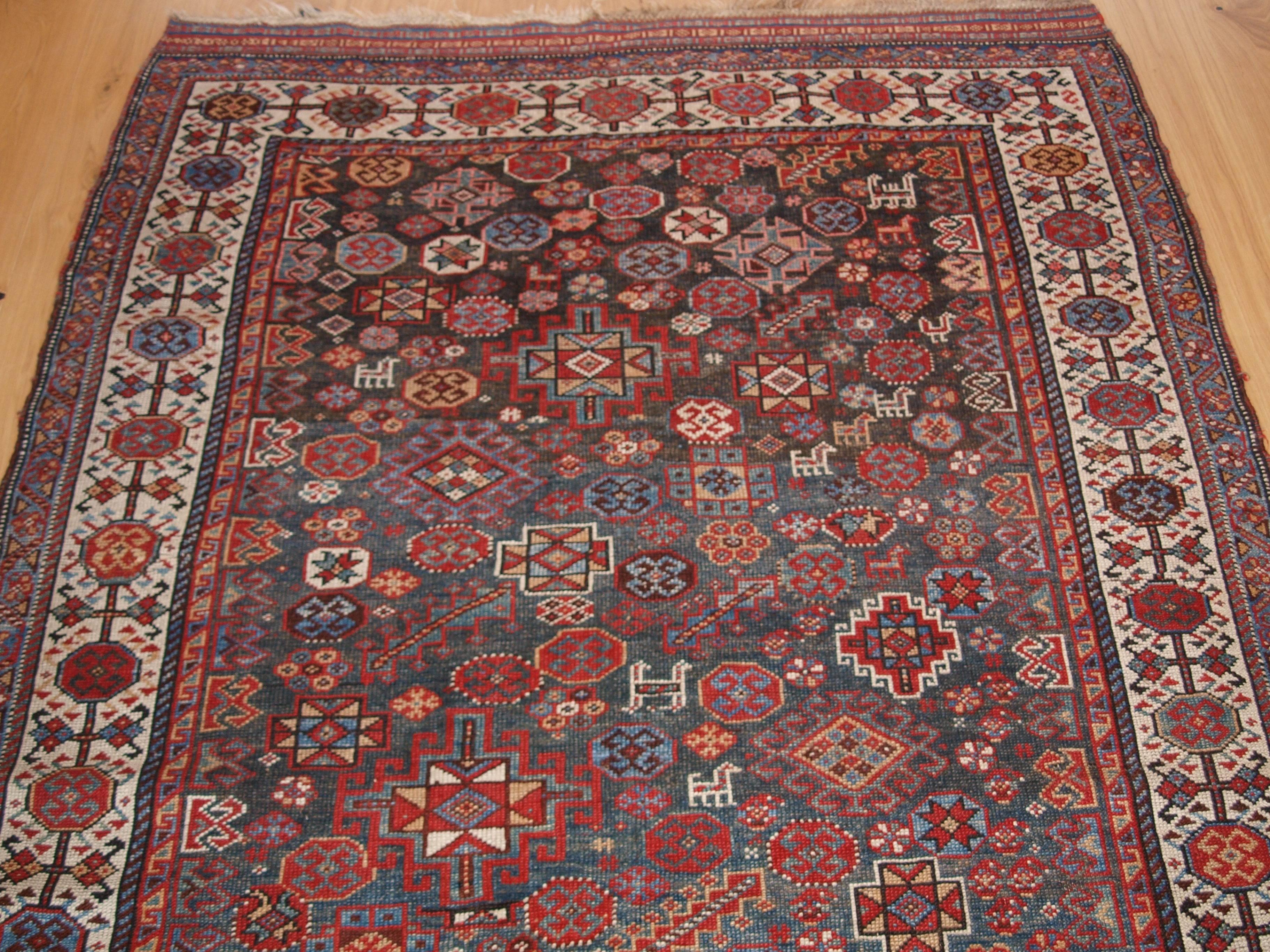 grey persian rug
