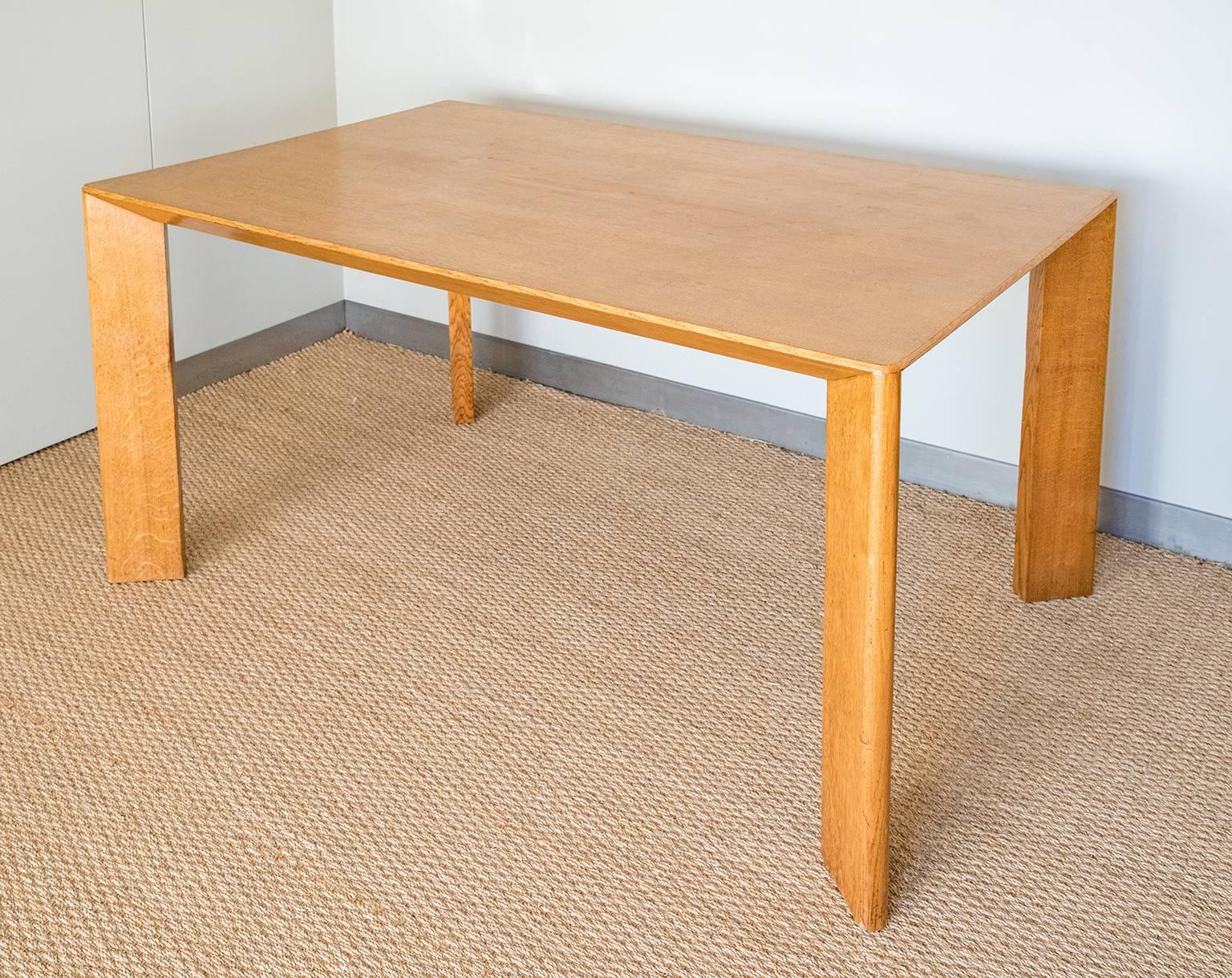 Mid-Century Modern Rare Jean Royere Dining Table/Entrance Piece For Sale