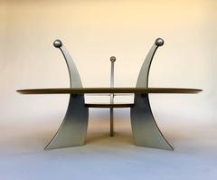 Coffee Table "Orchid" by Massimo Morozzi Archizoom, 1980s, Italy