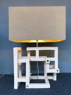 Contemporary Ceramic Lamp Labyrinth, Italien