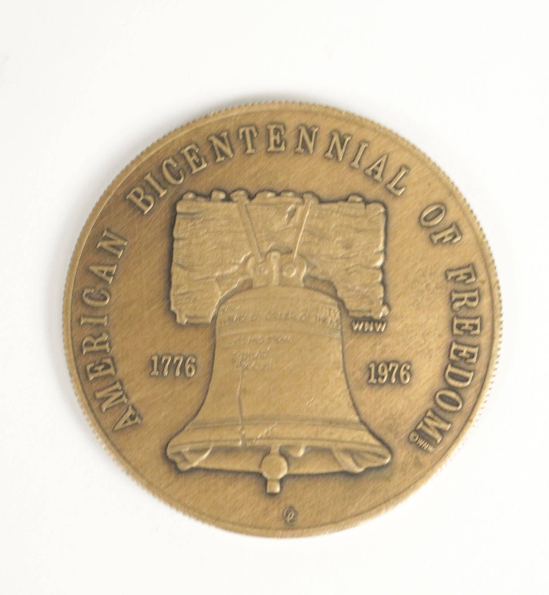 Bronze coin N° 363 The Mule Memorial City, Muleshoe Texas.