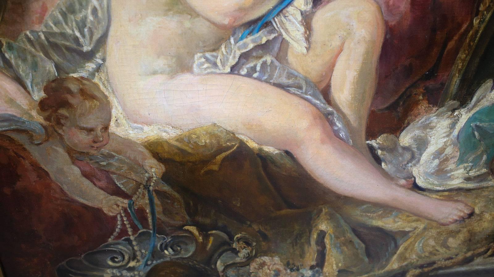 the toilette of venus by françois boucher