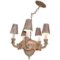 Neoclassical-Style Five-Light Chandelier 11