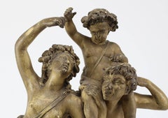 Terracotta Sculpture, Triomphe Bacchus Claude Michel Clodion