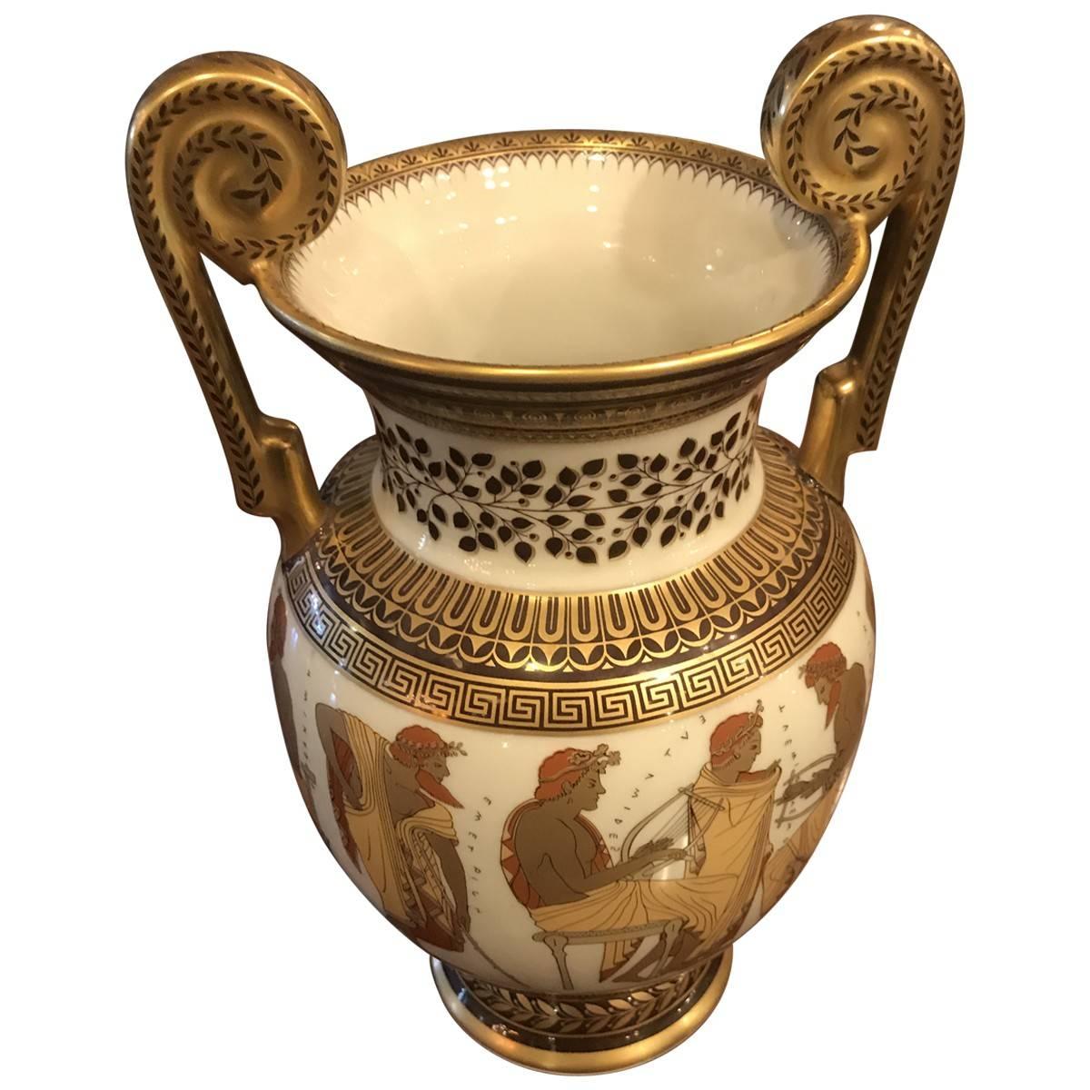 Other Johann Seltmann Classical Revival Style Porcelain Vase